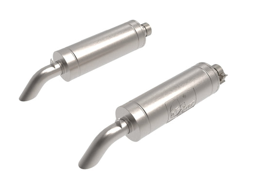 aFe 2002-2008 Mercedes-Benz G500 5.0L Vulcan Series 2-1/2 IN 304 Stainless Steel Cat-Back Exhaust System - 49-36501 aFe