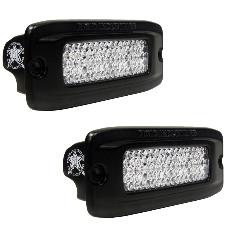 Rigid Industries SRQ - Flush Mount - Diffused - Back Up Light Kit - eliteracefab.com