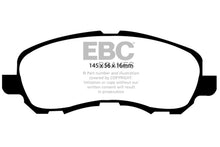 Load image into Gallery viewer, EBC 11-14 Chrysler 200 2.4 Greenstuff Front Brake Pads - eliteracefab.com