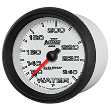 Load image into Gallery viewer, Autometer Phantom II 2-5/8in 120-240 Degree F Mechanical Water Gauge