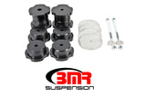 BMR 16-17 6th Gen Camaro Rear Cradle Bushing Kit (Delrin) - Black BK062