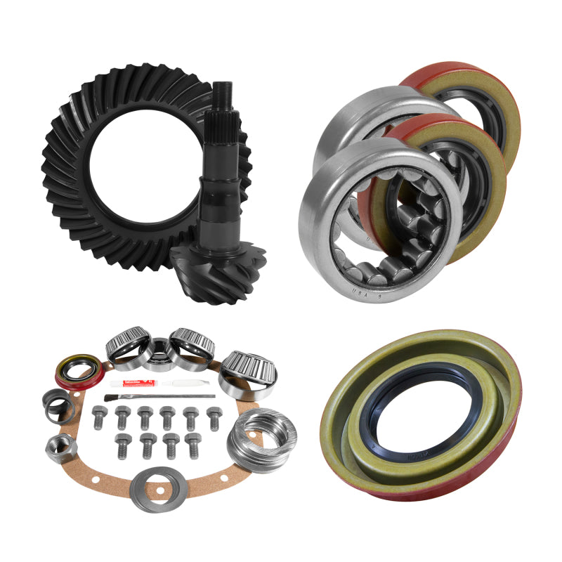 Yukon 7.5in/7.625in GM 3.73 Rear Ring & Pinion Install Kit 2.25in OD Axle Bearings Yukon Gear & Axle
