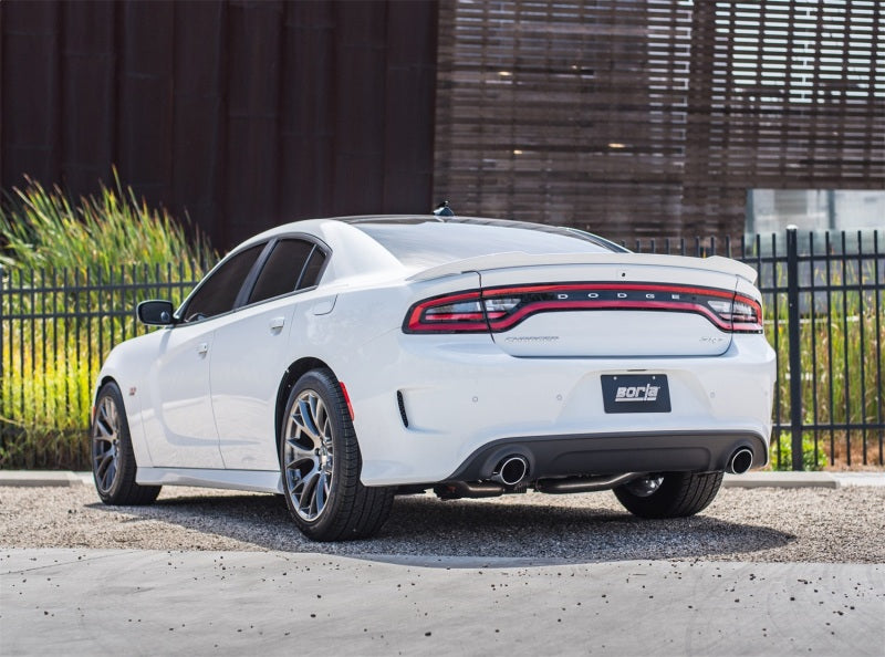 Borla 2015-2016 Charger SRT 392 / Scat Pack 6.4L Atak Catback Exhaust Single Split Rear Exit - eliteracefab.com