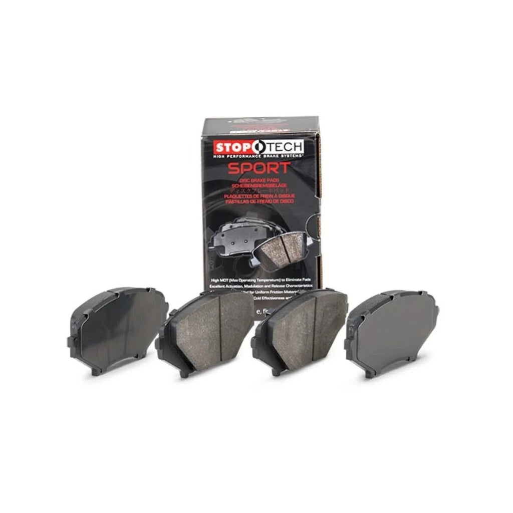 STOPTECH 14-18 CHEVY CORVETTE SPORT PERFORMANCE REAR BRAKE PADS, 309.17180 - eliteracefab.com