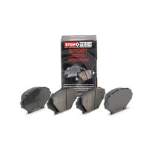 Load image into Gallery viewer, STOPTECH 14-18 CHEVY CORVETTE SPORT PERFORMANCE REAR BRAKE PADS, 309.17180 - eliteracefab.com