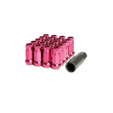 Load image into Gallery viewer, WHEEL MATE MUTEKI SR48 OPEN END LUG NUTS – PINK 12×1.50 48MM - eliteracefab.com