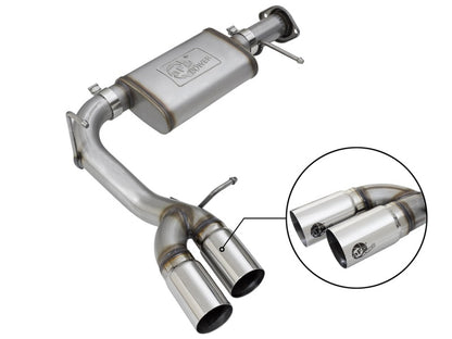 aFe MACH Force-XP 3in 409 SS Cat-Back Exhaust w/ Polished Tip 17-19 GM Colorado/Canyon V6-3.6L aFe