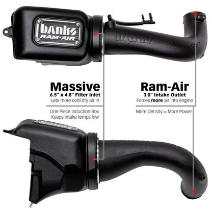 Banks Power 18-21 Jeep 2.0L Turbo Wrangler (JL) Dry Filter Ram-Air Intake System - eliteracefab.com