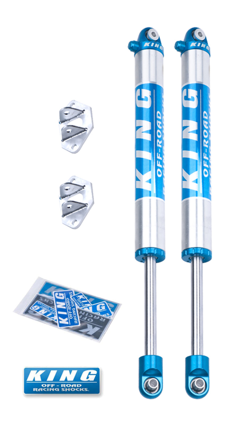 King Shocks 07-18 Jeep Wrangler JK Rear 2.0 Dia Internal Reservoir Shock 0-2in Lift (Pair) - eliteracefab.com
