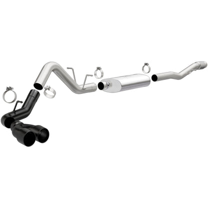 MagnaFlow CatBack 14-18 GMC Sierra 1500 V8-6.2L Polished Stainless Exhaust w/ Black Coated Tips Magnaflow