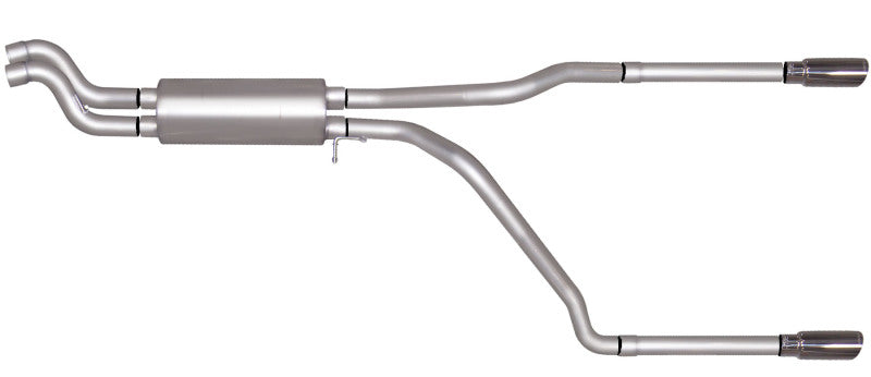 Gibson 01-05 Chevrolet Silverado 2500 HD Base 6.0L 2.5in Cat-Back Dual Split Exhaust - Stainless Gibson