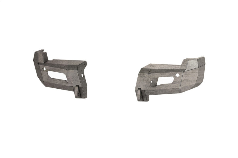 Road Armor 15-19 Chevy 2500 iDentity Rear Bumper Components - Shackle End Pods - Raw Road Armor