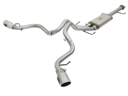 aFe MACH Force-Xp 3in - 2.5in SS Cat-Back Dual Exhaust w/Polished Tips 07-14 Toyota FJ Cruiser 4.0L aFe