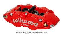 Load image into Gallery viewer, Wilwood Caliper-Narrow Superlite 6R-LH - Red 1.62/1.12/1.12in Pistons 1.25in Disc - eliteracefab.com