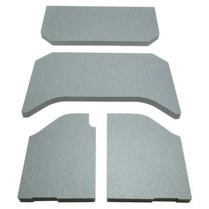 DEI 11-18 Jeep Wrangler JK 4-Door Boom Mat Headliner - 4 Piece - Gray DEI