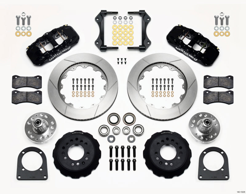 Wilwood AERO6 Front Hub Kit 14.00in TCI-IFS 71-78 (Pinto Based) Wilwood
