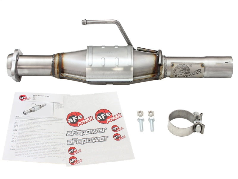aFe Power Direct Fit Catalytic Converter Replacements Rear 04-06 Jeep Wrangler (TJ/LJ) I6-4.0L aFe
