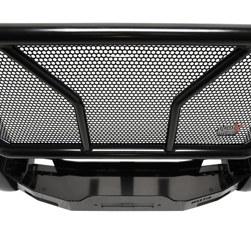 Westin 22-23 Chevrolet Suburban/Tahoe HDX Winch Mount Grille Guard - Black Westin