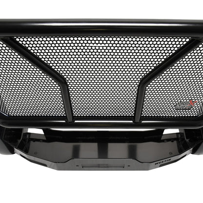 Westin 22-23 Chevrolet Suburban/Tahoe HDX Winch Mount Grille Guard - Black Westin