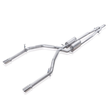 Stainless Works Chevy Silverado/GMC Sierra 2007-16 5.3L/6.2L Exhaust Y-Pipe Under Bumper Exit Stainless Works