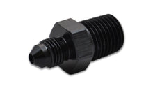 Load image into Gallery viewer, Vibrant -4AN to 1/4in NPT Straight Adapter Fitting - Aluminum - eliteracefab.com