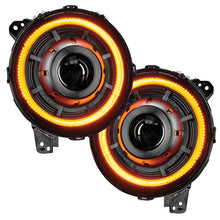 Load image into Gallery viewer, Oracle Jeep JL/Gladiator JT Oculus Switchback Bi-LED Projector Headlights - Amber/White Switchback - eliteracefab.com