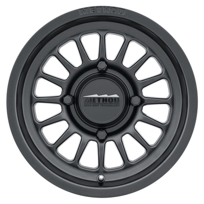Method MR411 15x7 5+2/+38mm Offset 4x136 106.25mm CB Matte Black Wheel - eliteracefab.com
