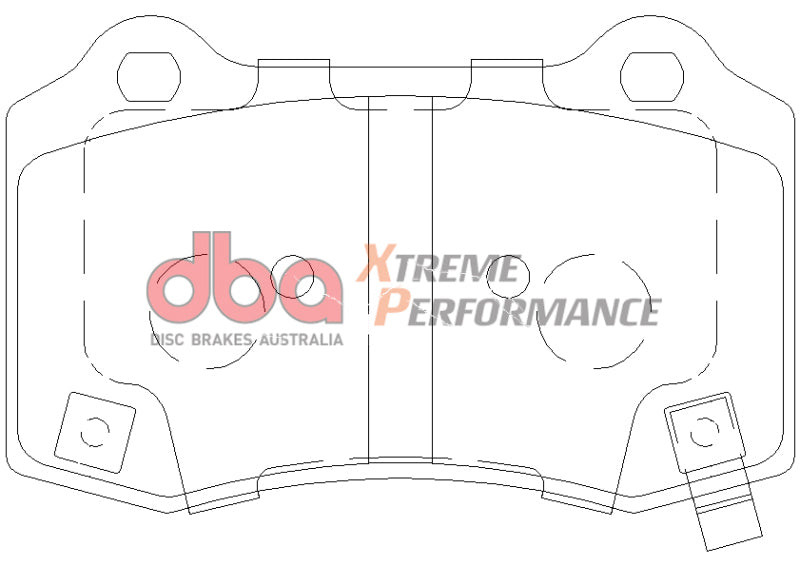 DBA Extreme Performance Rear Brake Pads - DB2260XP DBA