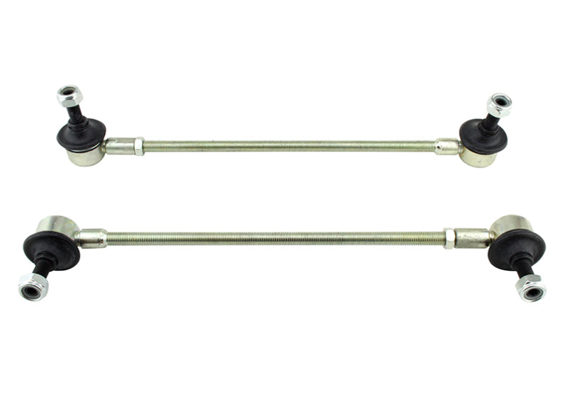 Whiteline Plus 06/97-02 Daewoo Nubira J100 4cyl Front Sway Bar Link Assembly (ball/ball link) - eliteracefab.com