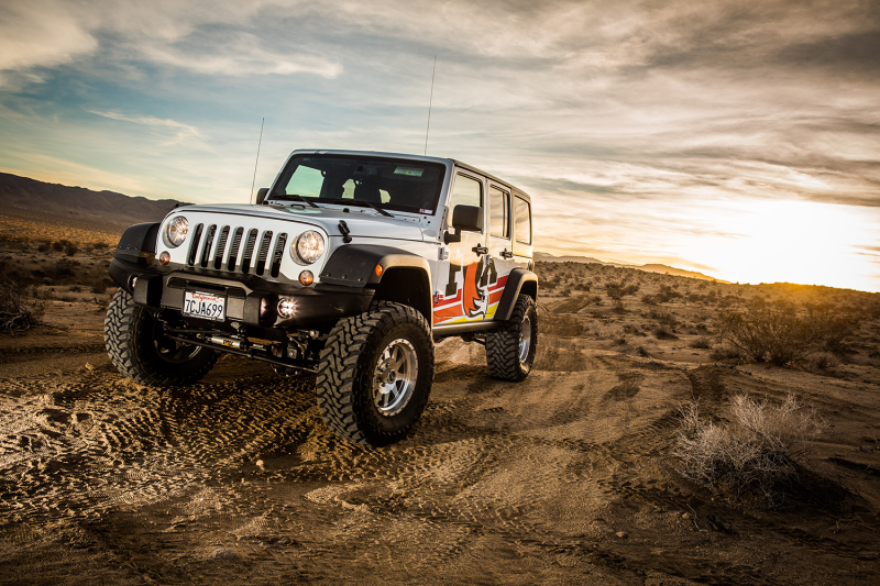 Fox 2007+ Jeep JK 2.0 Factory Series ATS Steering Stabilizer 22.15in Ext L - Orange Heritage Logo - eliteracefab.com