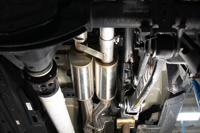 Corsa 21-22 Dodge Ram TRX Crew Cab Xtreme Catback Exhaust Dual Rear Black Tip - eliteracefab.com