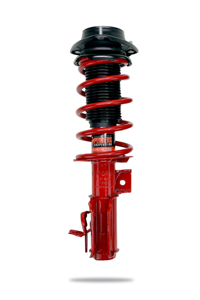 Pedders EziFit SportsRyder Front Left Spring And Shock (Twin Tube 25mm) 2013+ Subaru BRZ - eliteracefab.com