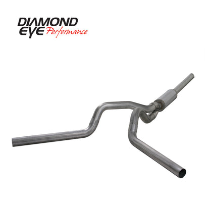 Diamond Eye KIT 4in CB DUAL SS: 2004.5-2007.5 DODGE CUMMINS 600 Diamond Eye Performance
