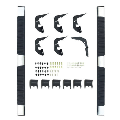 Westin 2007-2018 Chevy Silverado Crew Cab R7 Nerf Step Bars - SS - eliteracefab.com