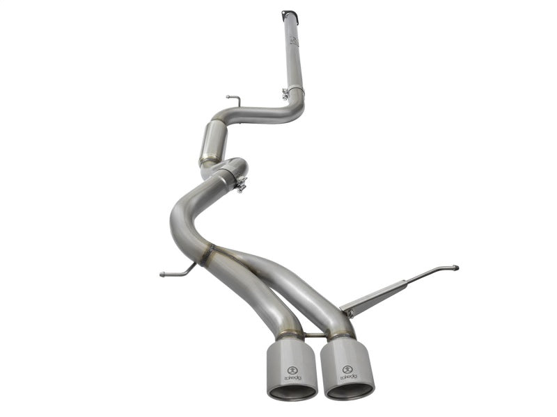 aFe POWER Takeda 3in 304 SS Cat-Back Exhaust w/ Polished Tips 13-17 Ford Focus ST L4-2.0L (t) - eliteracefab.com