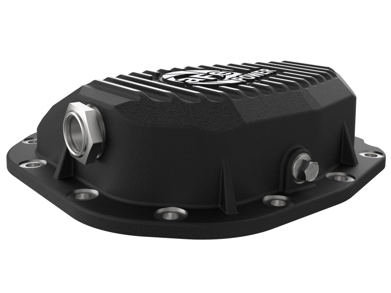 aFe Pro Series Rear Differential Cover Black w/ Fins 15-19 Ford F-150 (w/ Super 8.8 Rear Axles) - eliteracefab.com