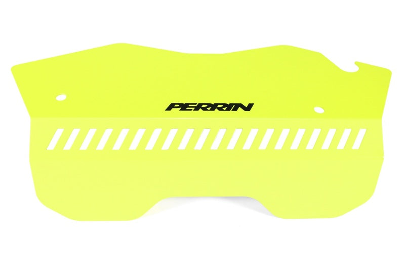 Perrin 2022+ Subaru WRX Pulley Cover - Neon Yellow - eliteracefab.com