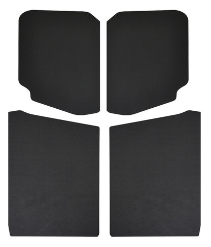 DEI 18-23 Jeep Wrangler JL 2-Door Boom Mat Headliner - 5 Piece - Black Leather Look DEI