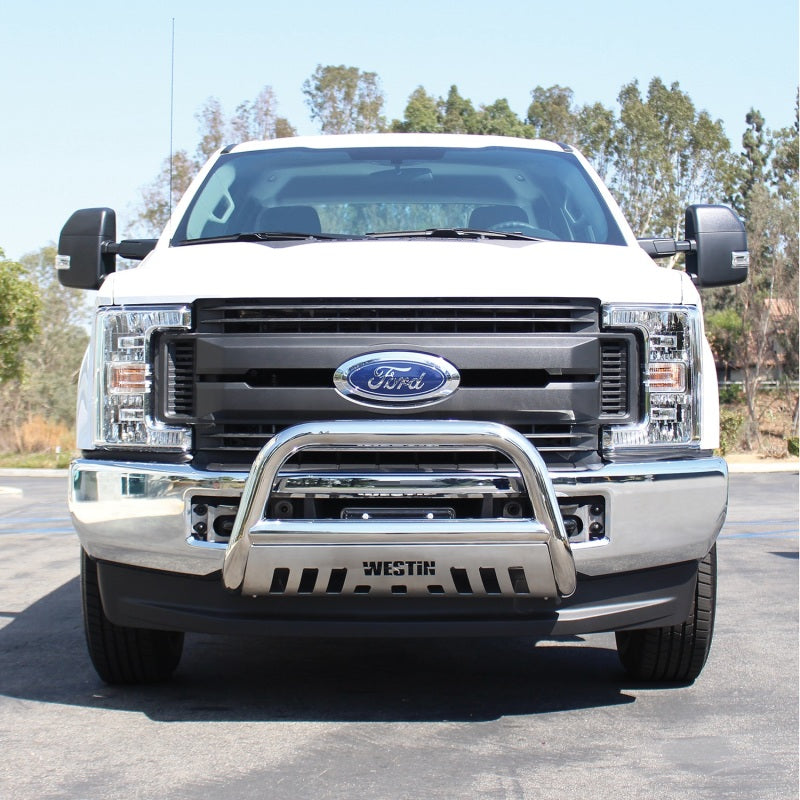 Westin 2011-2016 Ford F-250/350/450/550 Super Duty E-Series Bull Bar - SS Westin