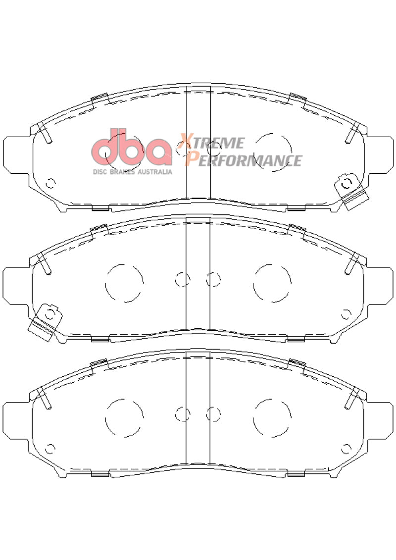 DBA Extreme Performance Front Brake Pads - DB1835XP DBA