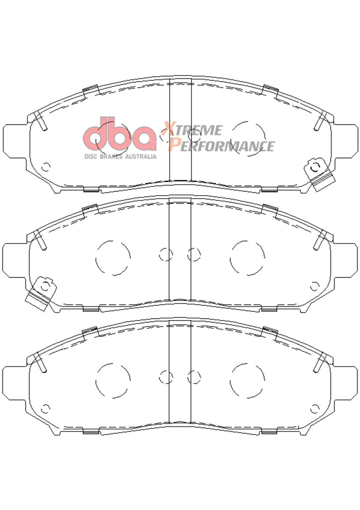 DBA Extreme Performance Front Brake Pads - DB1835XP