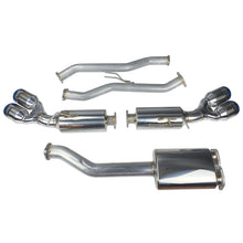 Load image into Gallery viewer, Injen 10-13 Hyundai Genesis Coupe 2.0L(t) 4cyl SS Exhaust w/ 76mm Y-Pipe Resonator/Molded SS Flanges - eliteracefab.com