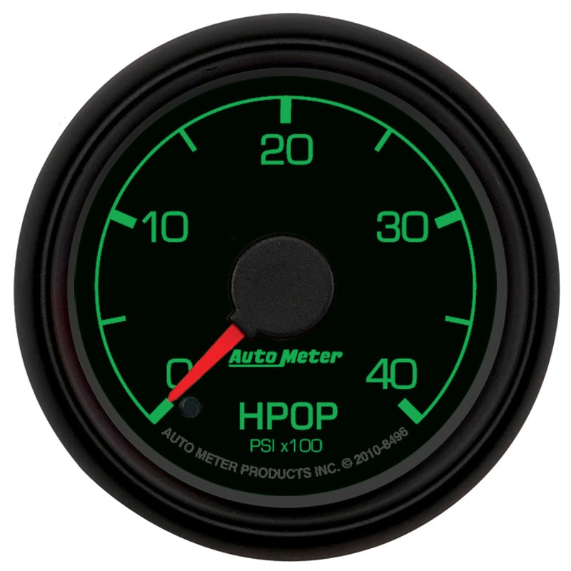 Autometer Factory Match Ford 52.4mm Full Sweep Electronic 0-4000 PSI Diesel HPOP Pressure Gauge - eliteracefab.com