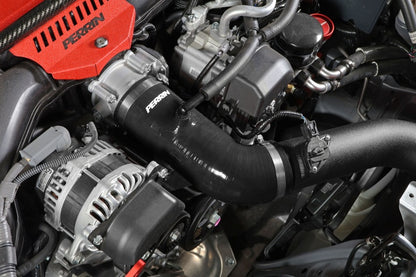 Perrin 22-23 Subaru BRZ/Toyota GR86 Silicone Inlet Hose (3in. ID / SS Wire) - Black Perrin Performance