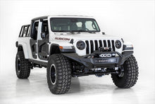 Load image into Gallery viewer, Addictive Desert Designs 2020 Jeep Gladiator JT Stealth Fighter Front Bump w/ Top Hoop &amp; Winch Mount - eliteracefab.com