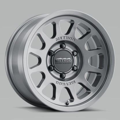 Method MR703 16x6.5 +90mm Offset 6x180 138.9mm CB Gloss Titanium Wheel - eliteracefab.com