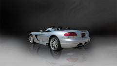 Corsa 03-10 Dodge Viper 8.3L Polished Sport Cat-Back Exhaust (2.5in Inlet for Use w/ Stock Conv.) - eliteracefab.com