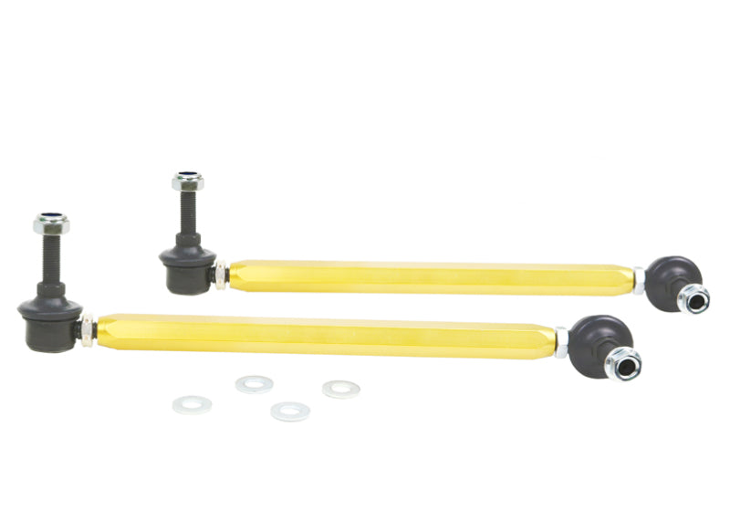 Whiteline Universal Swaybar Link Kit Heavy Duty Adjustable Steel Ball Joint - eliteracefab.com