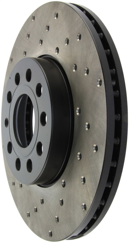 StopTech 05-10 VW Jetta (Exc Wagon) / 09-10 Jetta Wagon / 07-10 Rabbit Drilled Right Front Rotor Stoptech
