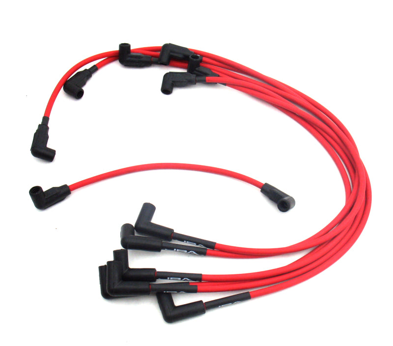 JBA 88-95 GM 4.3L Full Size Truck Ignition Wires - Red JBA